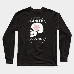 Cancer Survivor Rose Long Sleeve T-Shirt